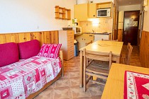 Studio + cabine voor max. 4 pers. (huisnr. 111T)